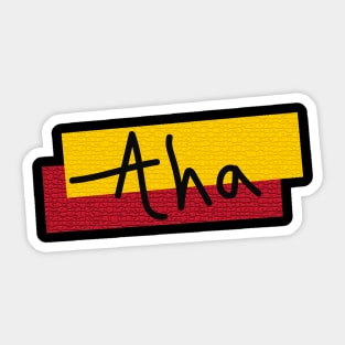 Aha Moment Sticker